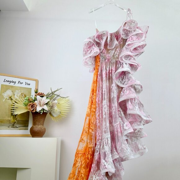 Zimmermann DAWNING Lace Midi Dress - Picture 13 of 13